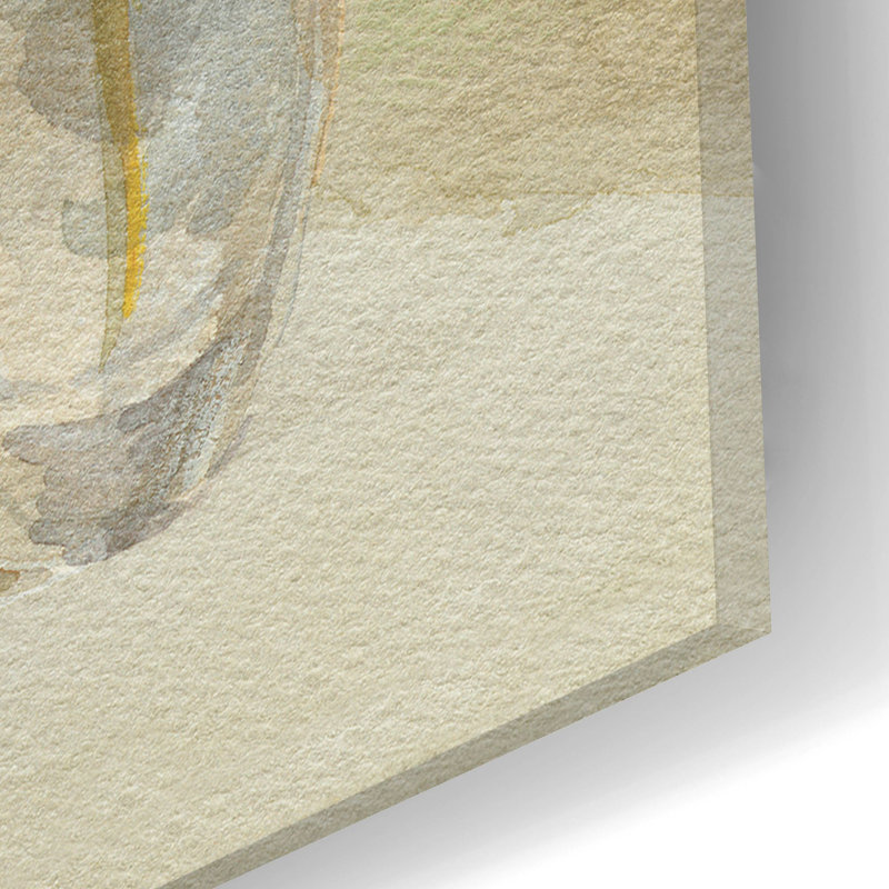 «Poppy Palette C» par Danhui Nai, art mural en verre acrylique, H 12 po x l 16 po x P 0,13 po