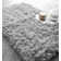 Cuddly Faux Fur Rectangle Bath Mat