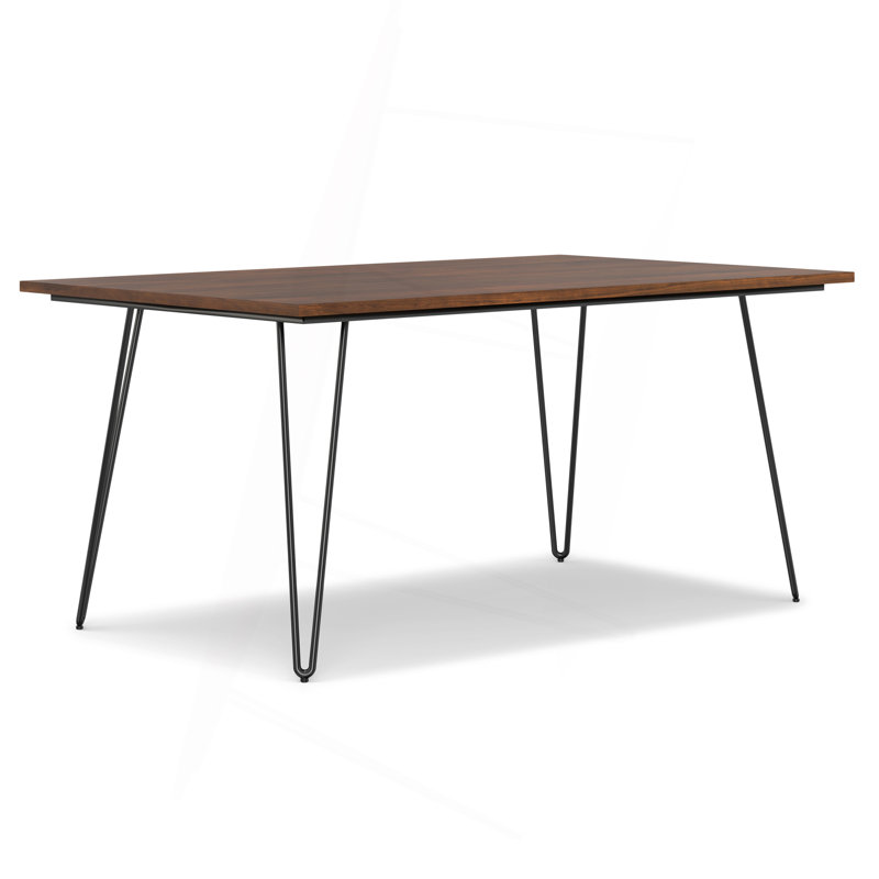 Table de salle à manger Hunter, Brun