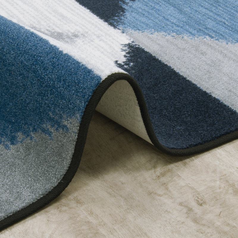 Tapis First Take Stellium Lapis, Rectangle 7 pi 8 po x 10 pi 9 po