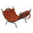 Abianna 9'' W Metal Log Rack