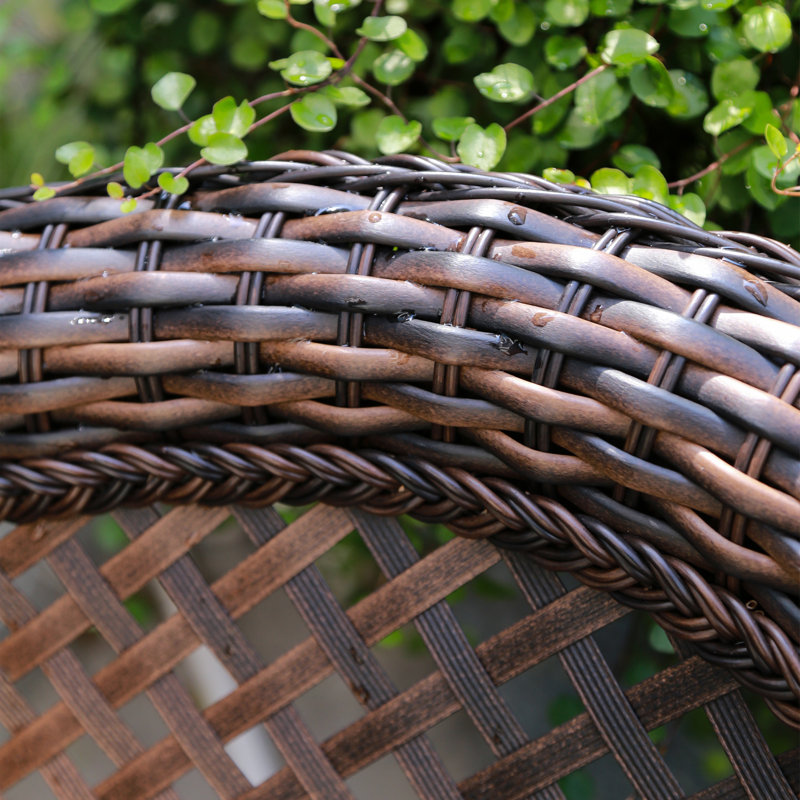 4 Piece Rattan Wicker Seating Group