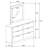 Freret 6-drawer Dresser with Mirror Black-98465162