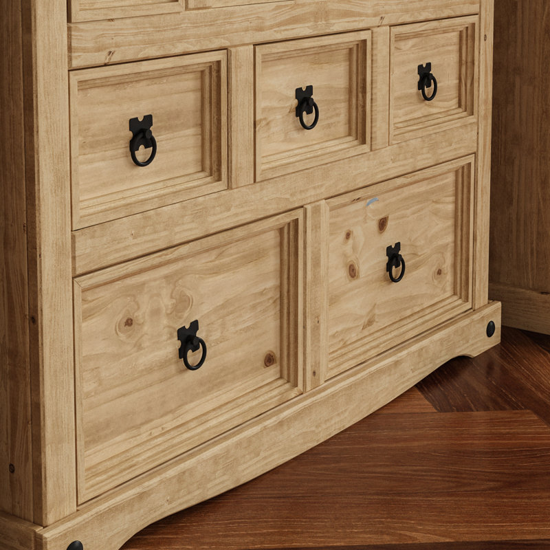 Harold Solid Wood Piece Bedroom Set