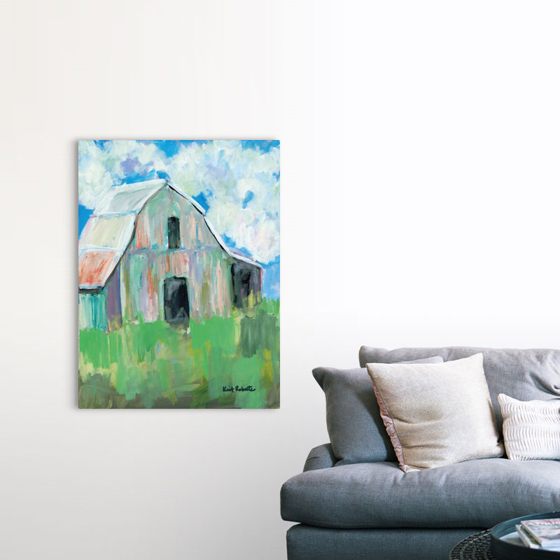 Reproduction d’art sur toile, "old but not giving in" par Kait Roberts, Toile tendue, H 48 po x l 36 po x P 1,25 po