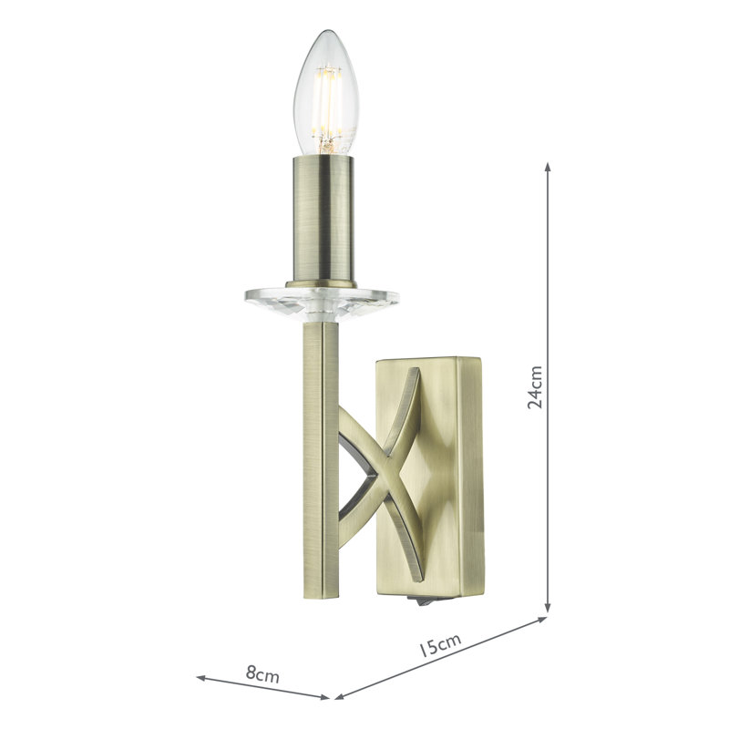 Linndale Candle Wall Light