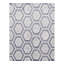 Soie de bambou moderne bleu clair 8 pi x 10 pi