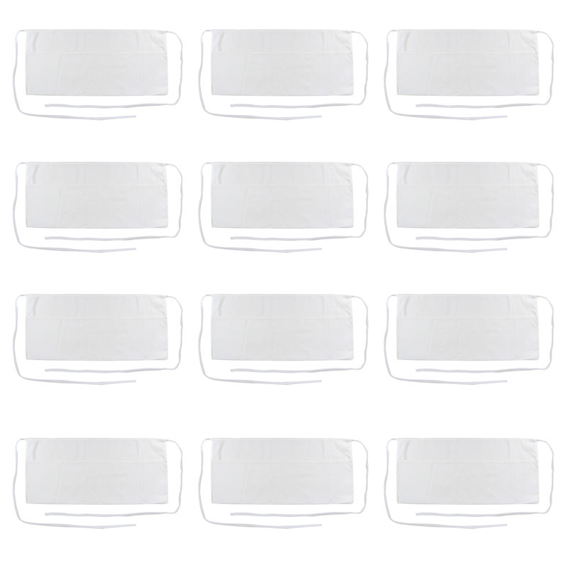 Ensemble de 12 tabliers Arkipight's Mariposa, Blanc