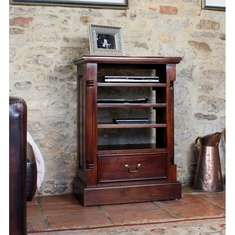 Darrie Solid Wood 84cm H Media Cabinet