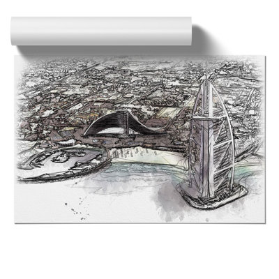The Burj Al Arab In Dubai Vol.3 - No Frame Print