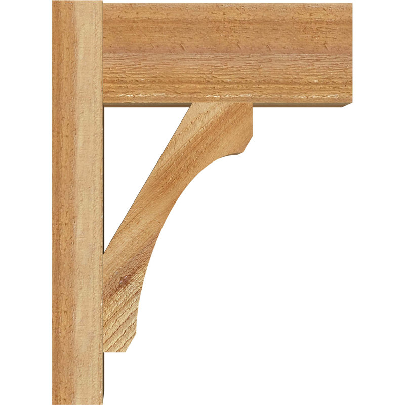 Legacy Block Perspector, P 12 po x H 16 po, Cèdre rouge de l'Ouest de 6 po (sciage brut)