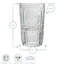 Romantic Highball Glasses - 475ml-53918199-53918200-53918198