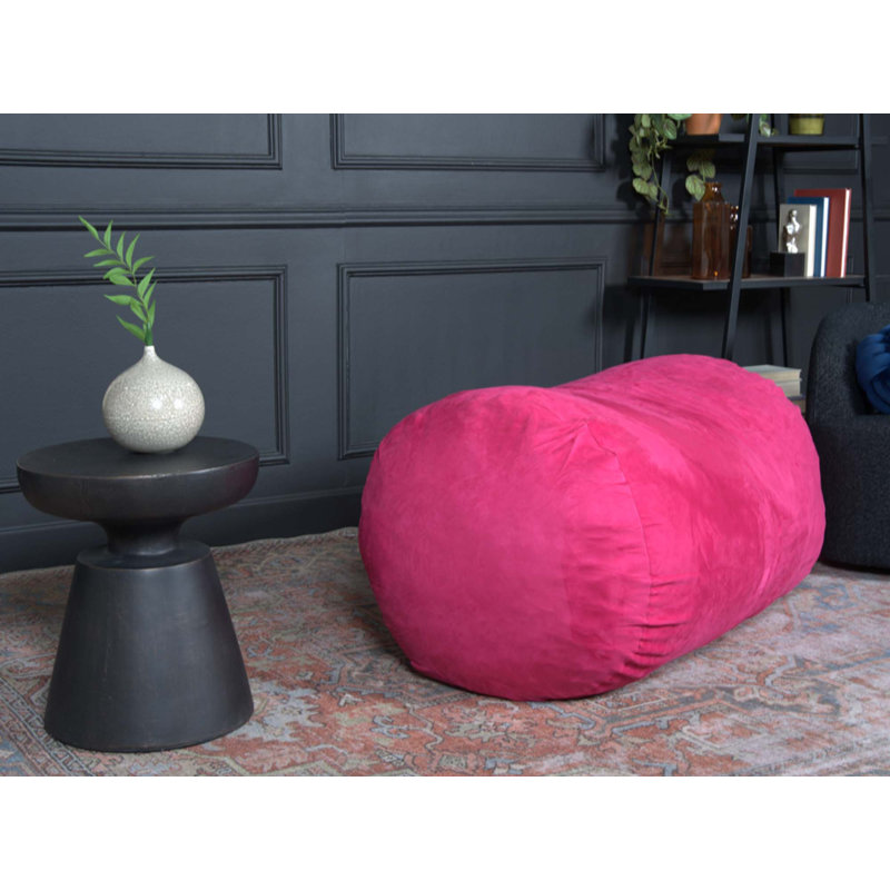 Fauteuil à billes Michael, Polyester rose, H 25 po x l 50 po x P 35 po