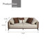 Kutchins 3-Piece Modern Faux Leather Sofa & Living Room Set