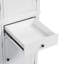 Garde-manger autoportant de 74,8 po de hauteur avec tablettes de porte-1577901156