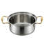 Living And Home 410 Stainless Steel + Glass Stock Pot-128912973