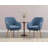 Charlie Wingback Sherpa Armchair with Solid Wood Legs-1106569847