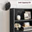 71.4" Farmhouse Bookcase with Doors, 6-Shelf Wooden Storage Cabinet for Living Room, Office & Study-336243892