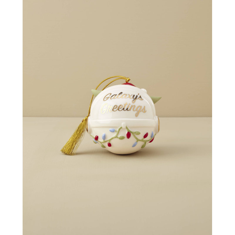 Grogu's Holiday Hover Pram Ornament
