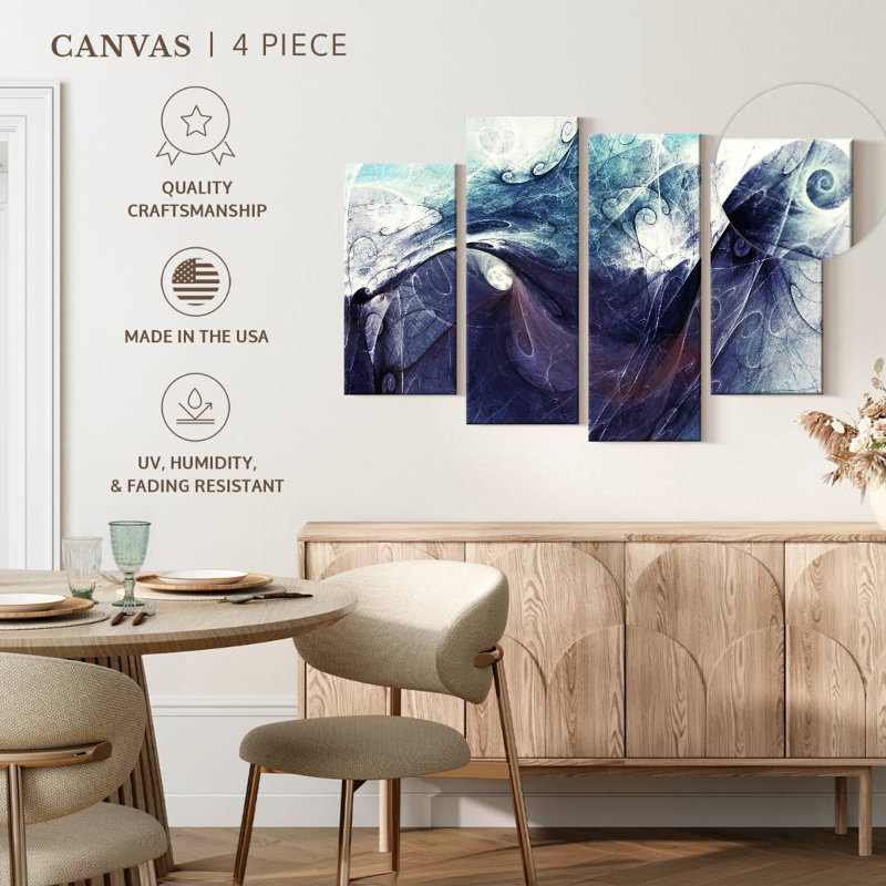 Avery Abyss Dynamic Abstract, 32" H x 52" W
