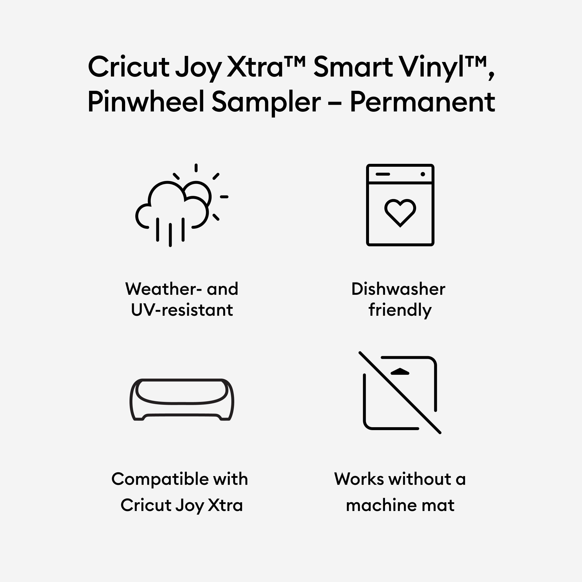 Cricut machine d couper cricut xtra et paquet de vinyle intelligent