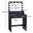 Vanity Desk With Mirror And Lights, Dressing Table With Large Drawer, 2 Level Storage, 3 Lighting Modes, Adjustable Brightness, Ideal For Modern Bedrooms-88134112