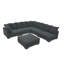 Canapé modulaire rembourré 6 pièces Bonsell-1841713913
