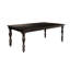 Mobilier de salle à manger de style transitionnel brun grisâtre 1pc