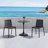 Premium All-Weather Wicker Outdoor Stacking Dining Side Chair-98845499