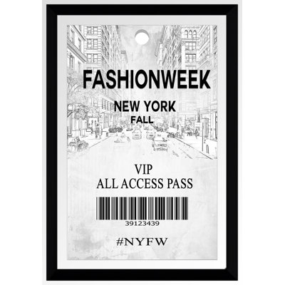 « mode week passe », art textuel