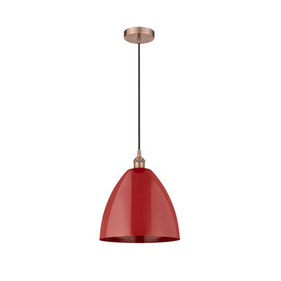 Luminaire suspendu conique 1 lumière