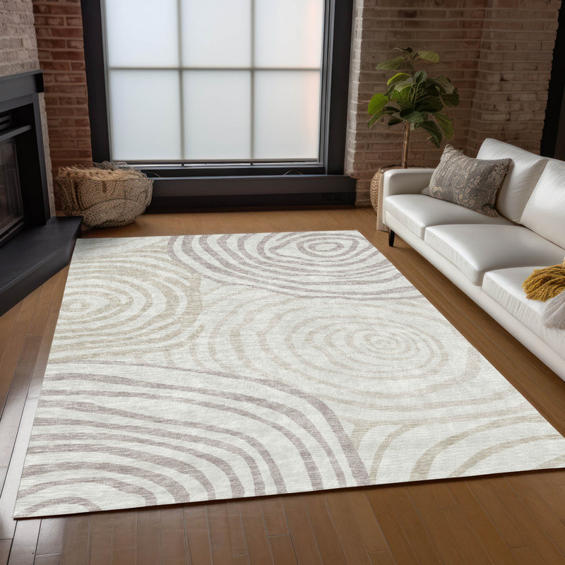 Leis Abstract Indoor Rug, Rectangle 2'6" x 3'10"