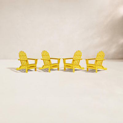 Leighton Foldable Outdoor Adirondack Set