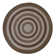 Tookes Brown Indoor/Outdoor Area Rug- Round Rug