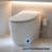 One Piece Heated Seat Smart Toilet, Tankless Automatic & Foot Sensor Flush, No Bidet, Soft Close Cover, White Night Light, Knob Control, Power Outage Flush, White