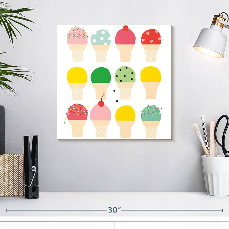 Yarlin Ice Cream Fun, H 16 po x l 16 po