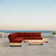 Combes Teak 5 - Person Patio Conversation Sets with Cushions
