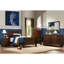 Mobilier de chambre à coucher en cerisier brun - lit simple, lit traditionnel de style classique, couleur, délice-1824415313-1824415326