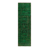 Overyed One-of-a-Kind Runner 2'6" X 8'9" Hand Knotted Area Rug