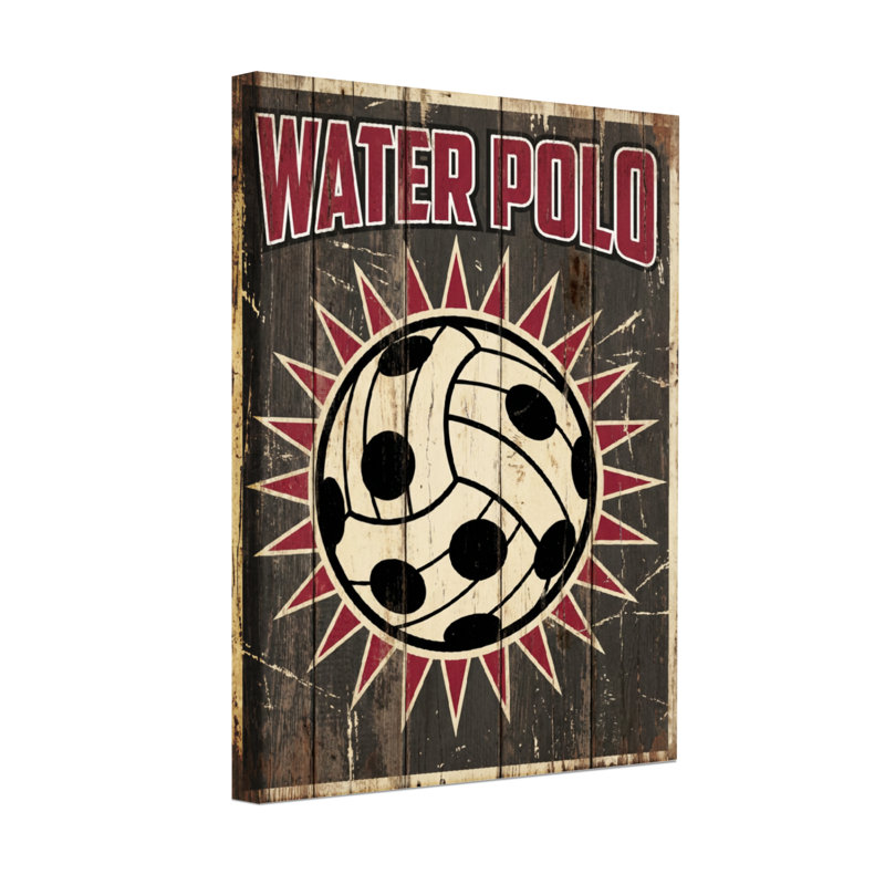 Motif de texture de boule de water-polo pour le bain et la lessive, H 36 po x l 24 po