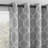 Tikal Woven Ogee 100% Blackout Grommet Curtain Panel-116635928-116635929