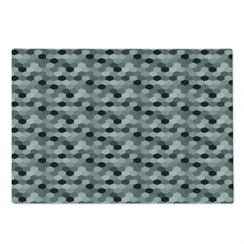 Planche à découper gris anthracite Ambesonne