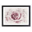 Pretty in Pink Rose Flower - Framed Print-56891975-56891983