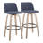 Thea 30" Fixed-Height Bar Stools with Bent Wood Legs & Round Footrest-129427563-94352149-129427576