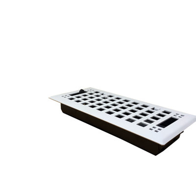 Madelyn Carter Solid Steel Artisan Vent Cover with Damper - Floor & Wall Register