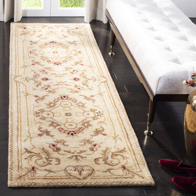 Bedgood Hand Tufted Wool Oriental Rug, Runner 2'6" x 12'
