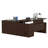66.93" L-Shaped Height Adjustable Standing Desk With Pre-Assembled Frame and Lockable Cabinet-626097633-616328559