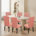 Tissu corail rose