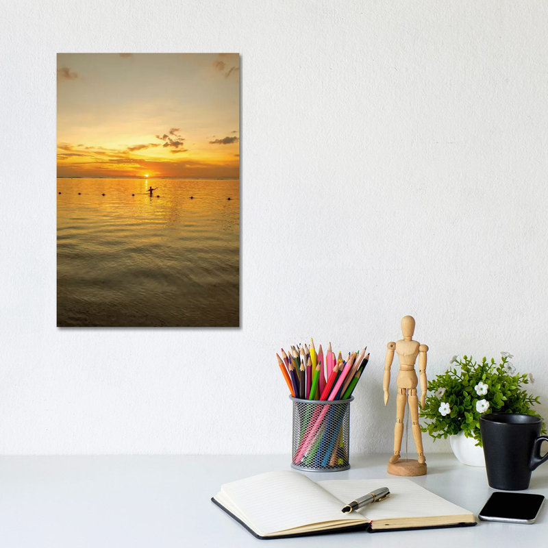 Mauritius Fisherman by Mark Paulda - Wrapped Canvas Print, 20.32 cm H x 30.48 cm W
