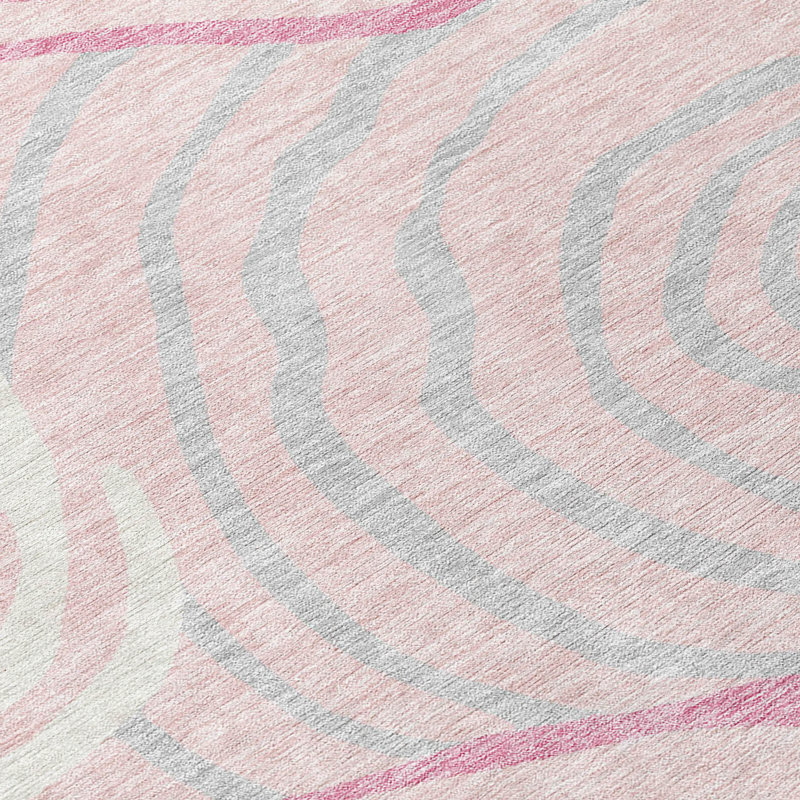 Leis Abstract Indoor Rug, Rectangle 1'8" x 2'6"